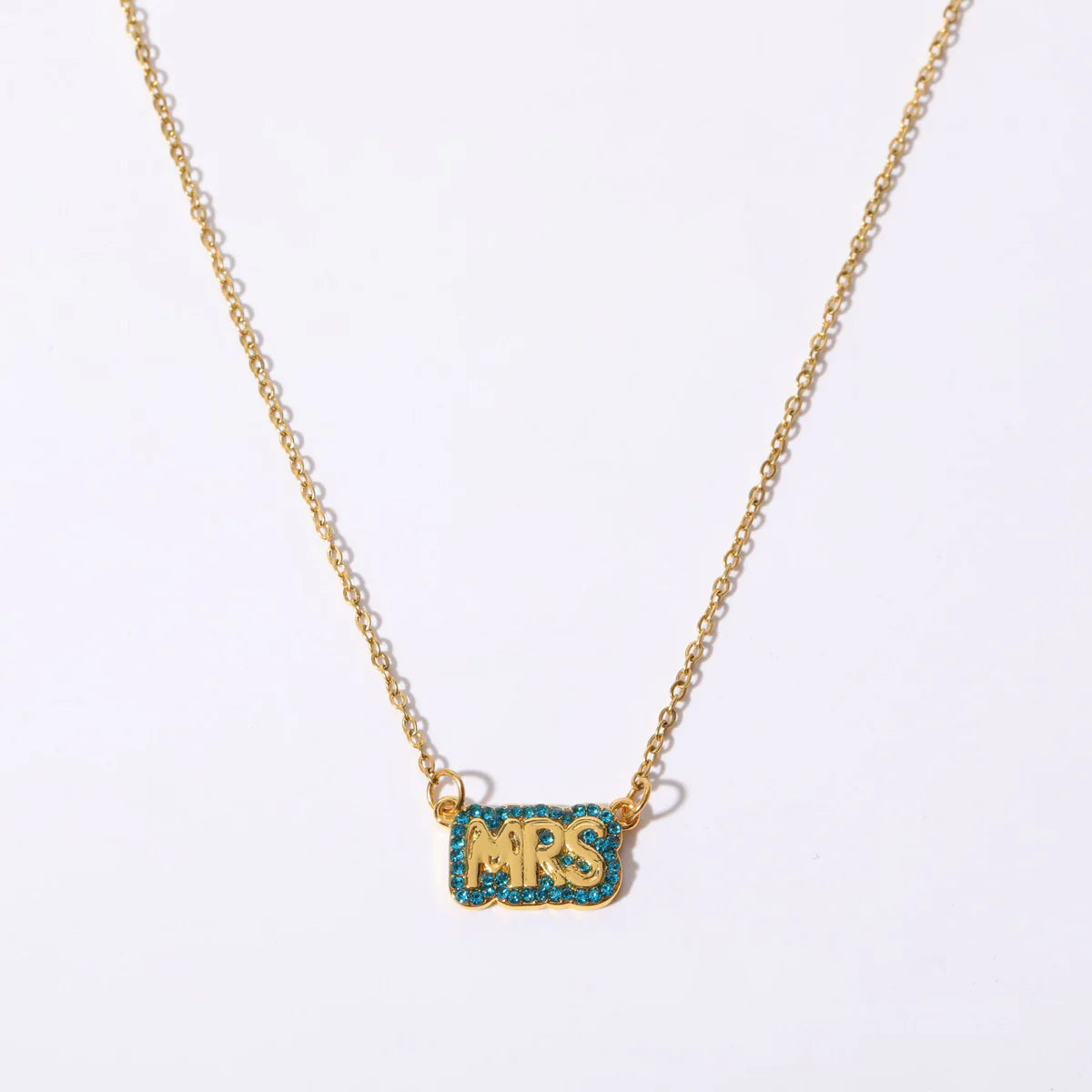 NEW Mama and Mrs Crystal pendant necklace