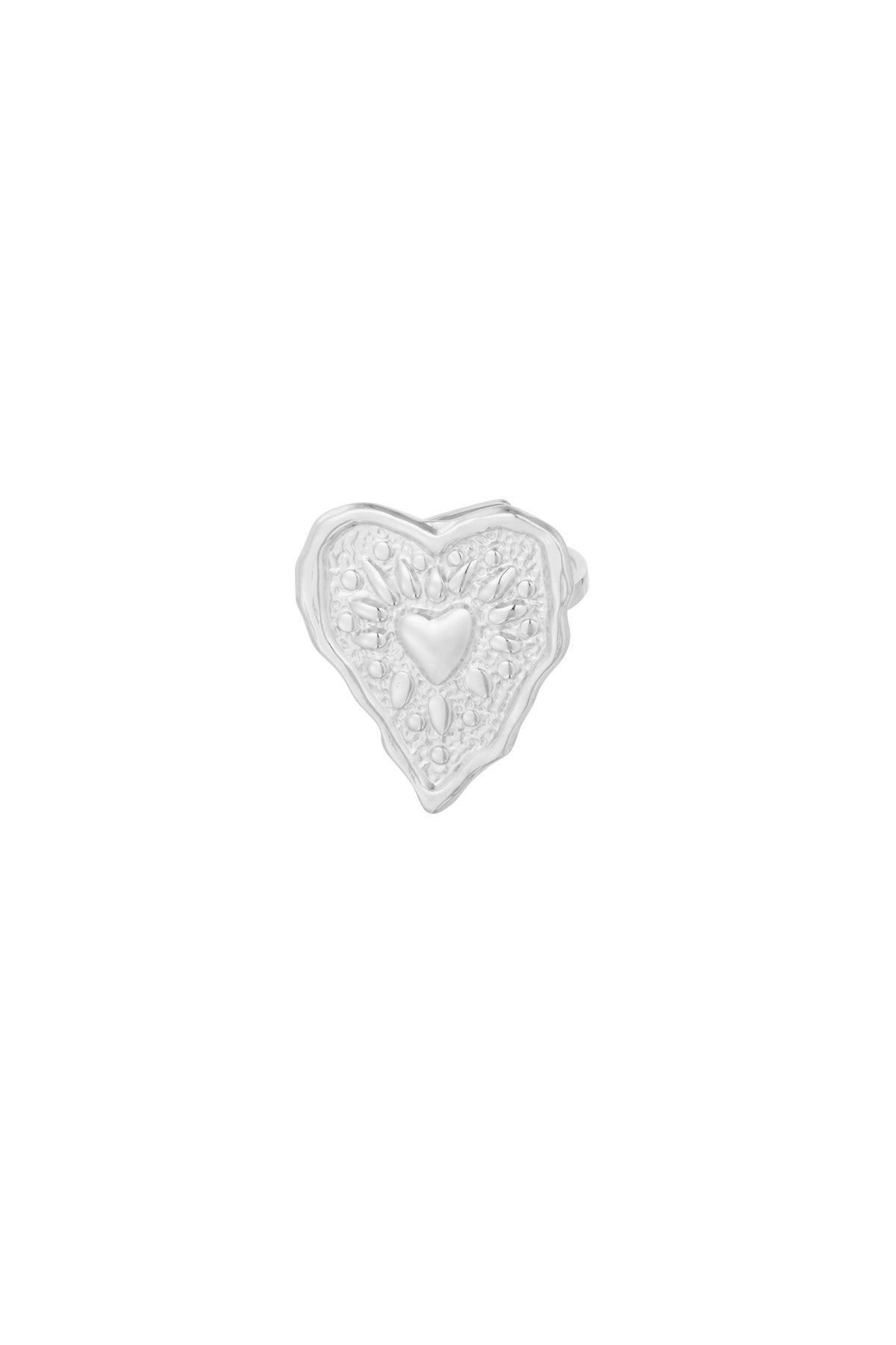 NEW Lottie Heart Boho ring in silver or gold