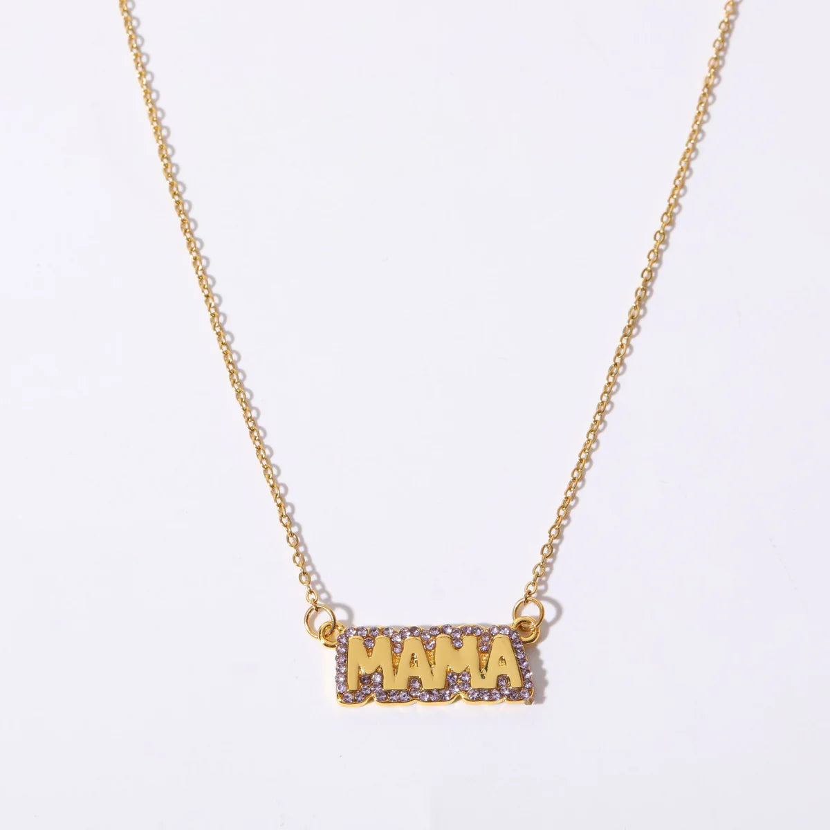 NEW Mama and Mrs Crystal pendant necklace