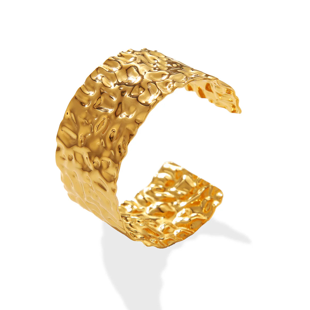 NEW Lucinda Textured Gold Cuff