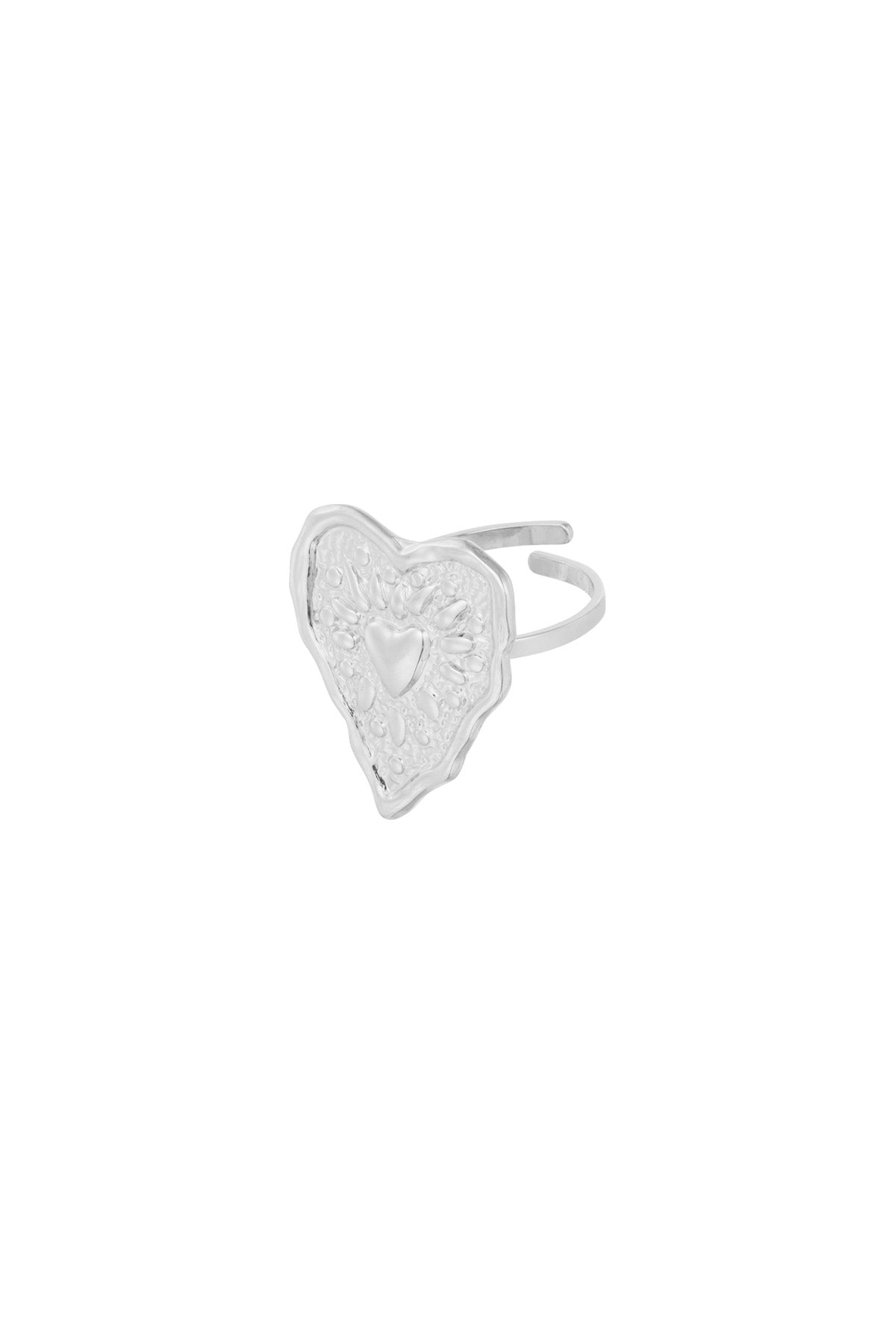 NEW Lottie Heart Boho ring in silver or gold