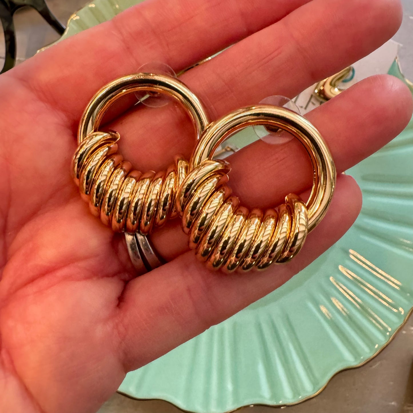 Shelly large statement earrings